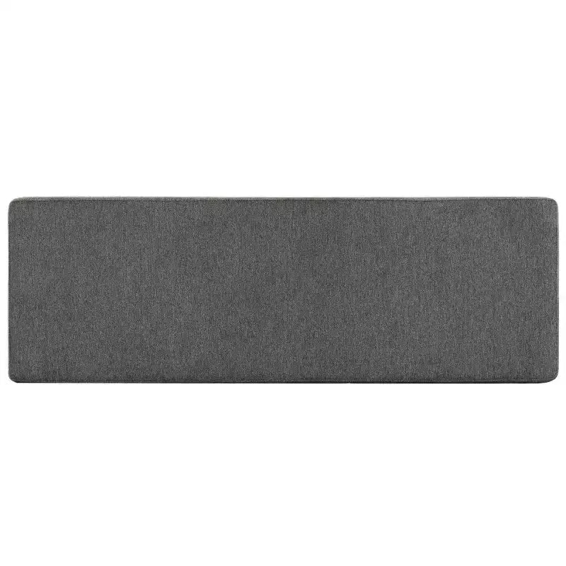 Linen & Metal Bench