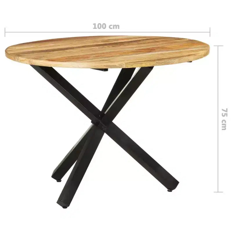 Modern Indoor Dining Table, Contemporary Steel Family Table