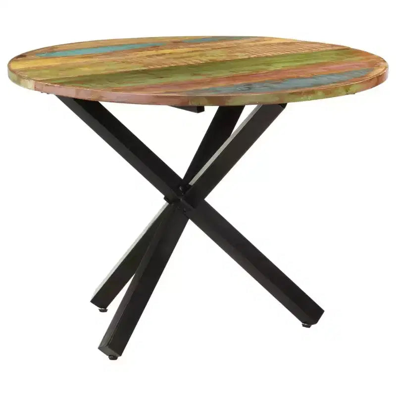 Modern Indoor Dining Table, Contemporary Steel Family Table