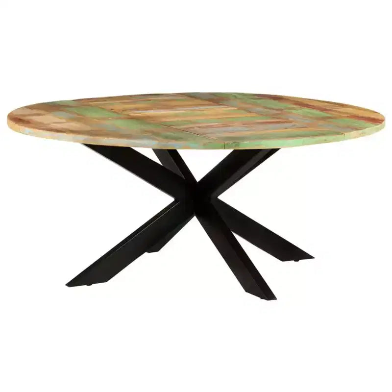 Modern Indoor Dining Table, Contemporary Steel Family Table