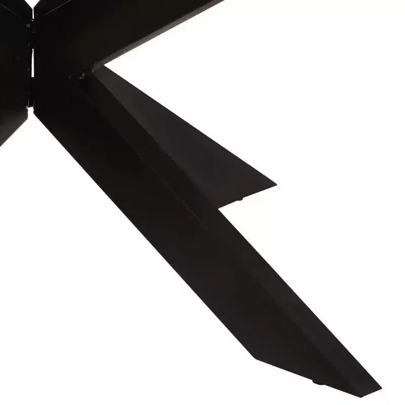 Modern Indoor Dining Table, Contemporary Steel Family Table