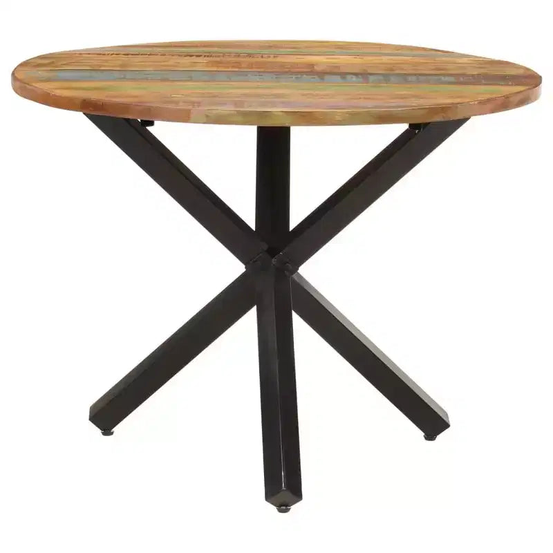 Modern Indoor Dining Table, Contemporary Steel Family Table