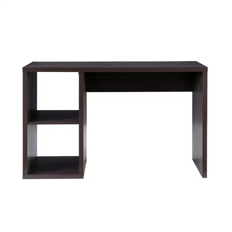 2-Cube Storage Desk, MDF, 48.7"W with Open Shelves